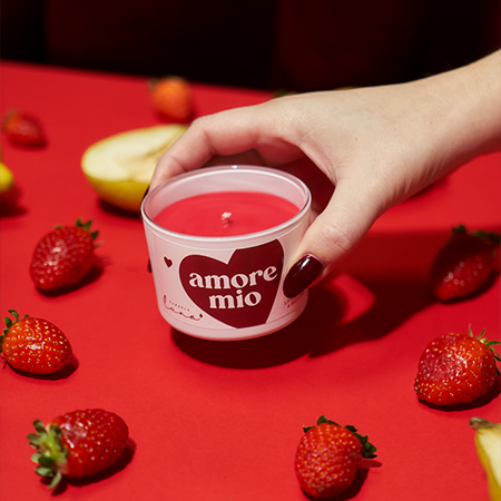 Portfolio: Vela Amore Mio — Identidade e Campanha