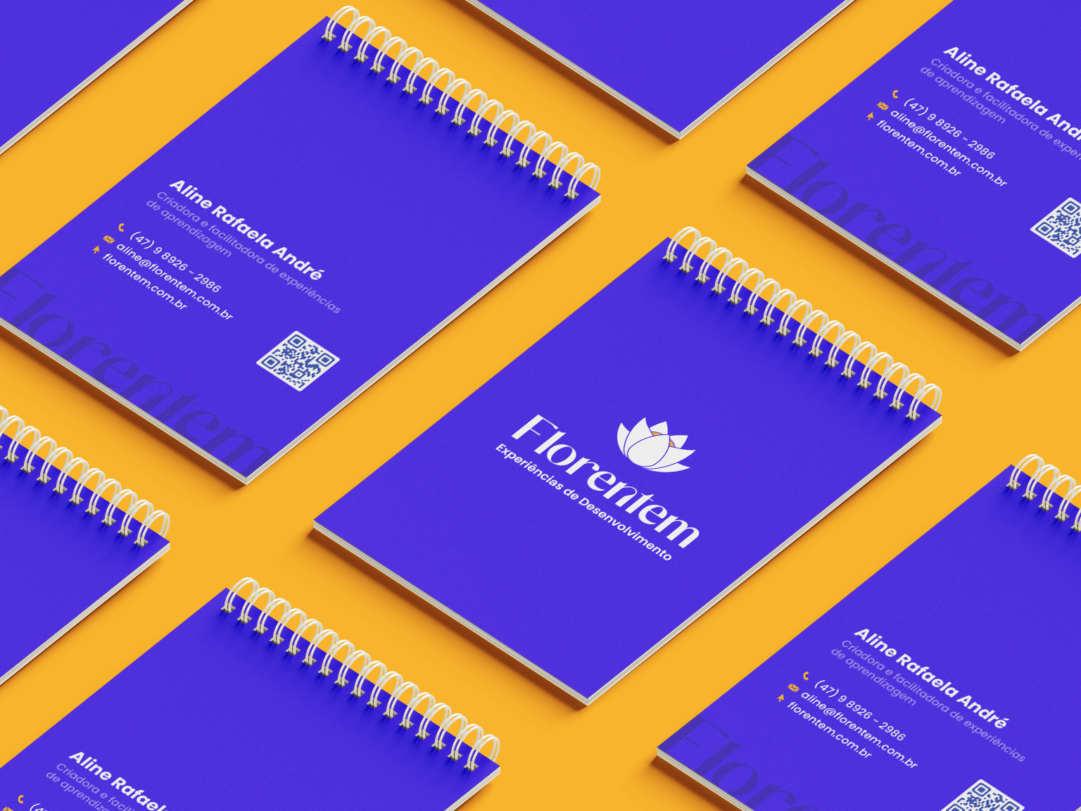 Florentem: Mockup - Design bloco de notas